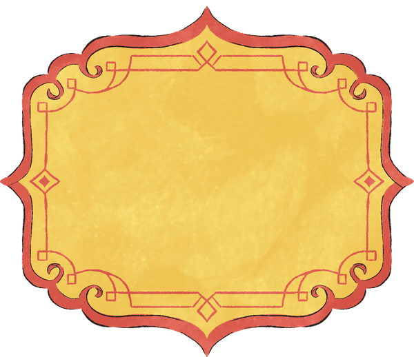 Cute Watercolor Lunar New Year Decorative Decorative Shape